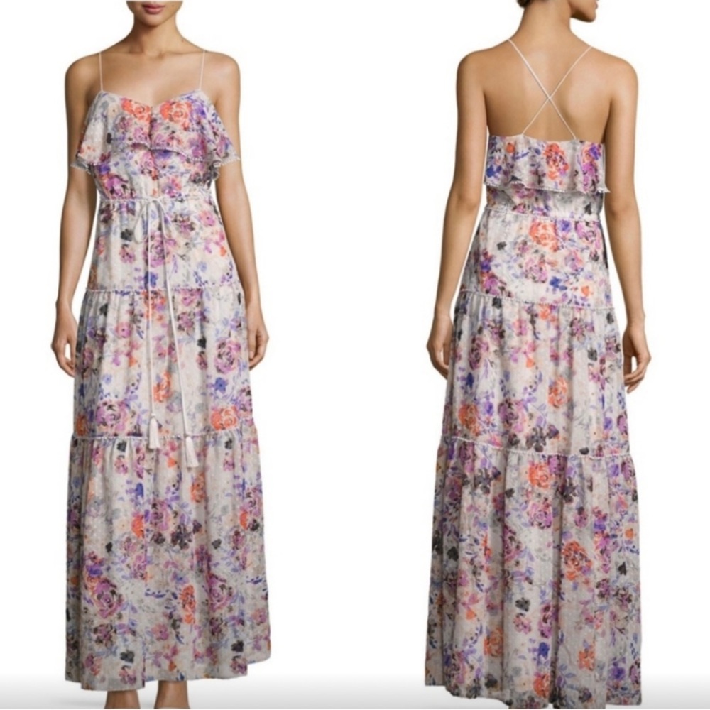 LIKELY ROSY DREAM BARADA DRESS XS